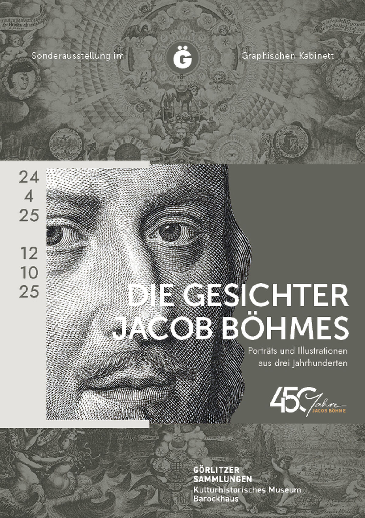 Cover Begleitheft »Die Gesichter Jacob Böhmes«