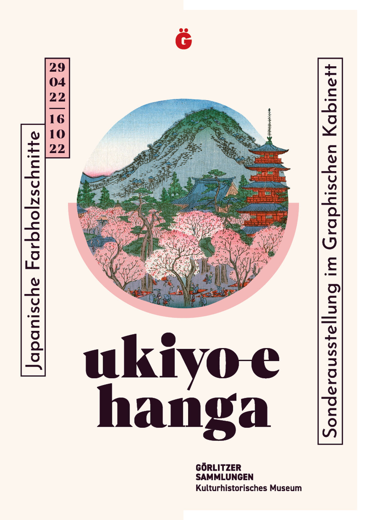 Cover Begleitheft Ukiyo-e Hanga Japanische Farbholzschnitte