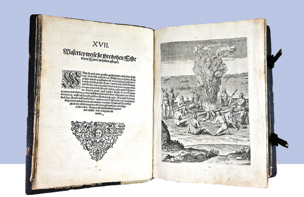 Wunderbarliche, doch Warhafftige Erklärung, Von der Gelegenheit und Sitten der Wilden in Virginia