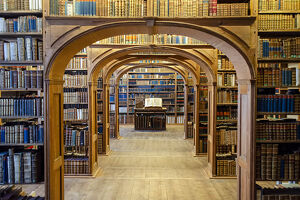 Die historischen Bibliotheksräume