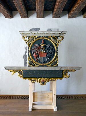 Wiederentdecktes Gersdorff-Monument im Biblischen Haus