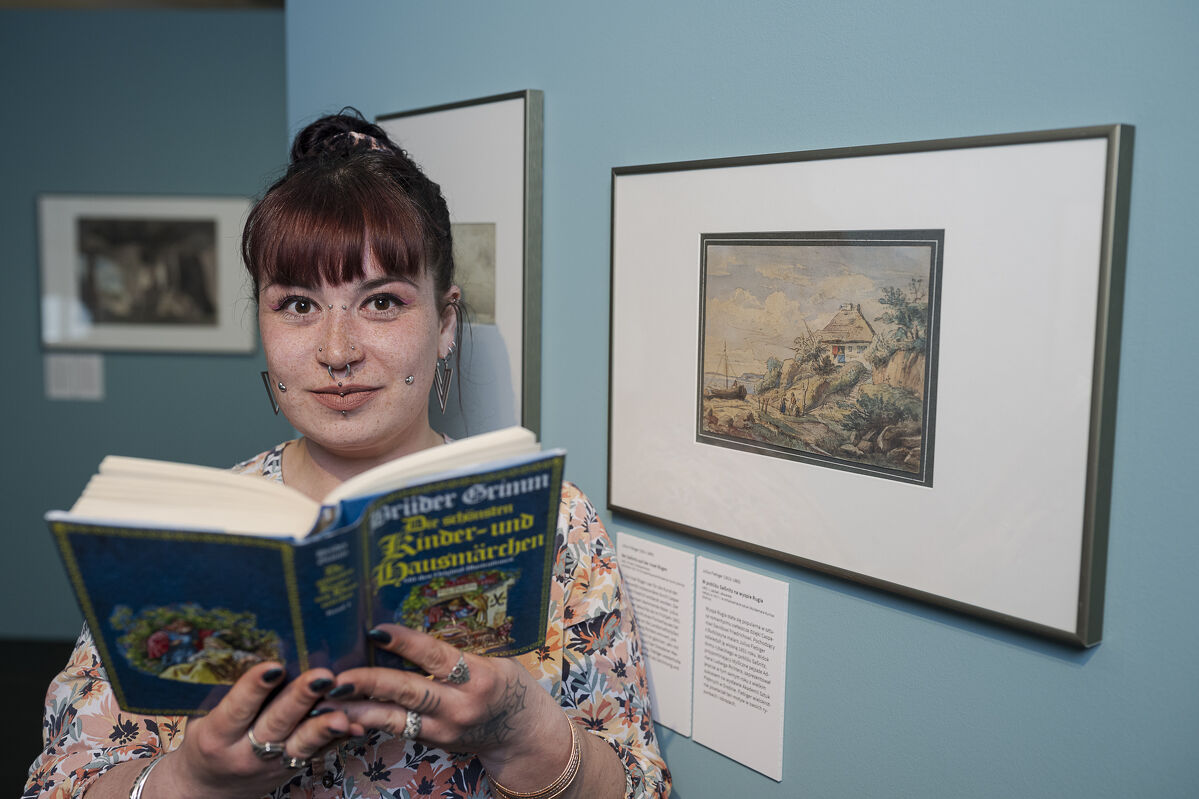 Museumspädagogin Marie Karutz, Foto: Pawel Sosnowski