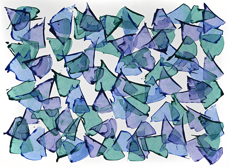 Hans-Peter Menge, Ohne Titel, 2011, Wasserfarbe (Foto: Görlitzer Sammlungen für Geschichte und Kultur)