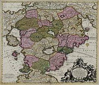 Karte des Schlaraffenlandes [ca. 1730]
