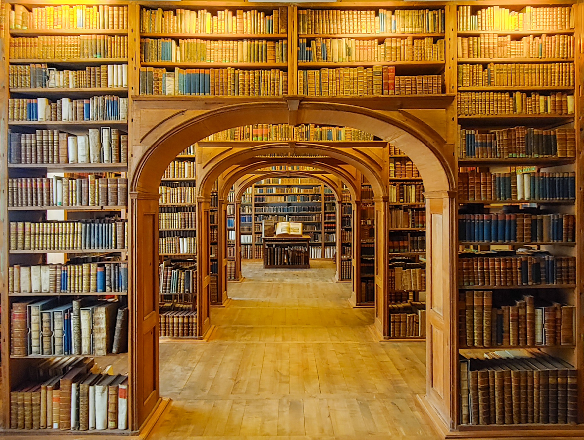Historischer Büchersaal der Oberlausitzischen Gesellschaft der